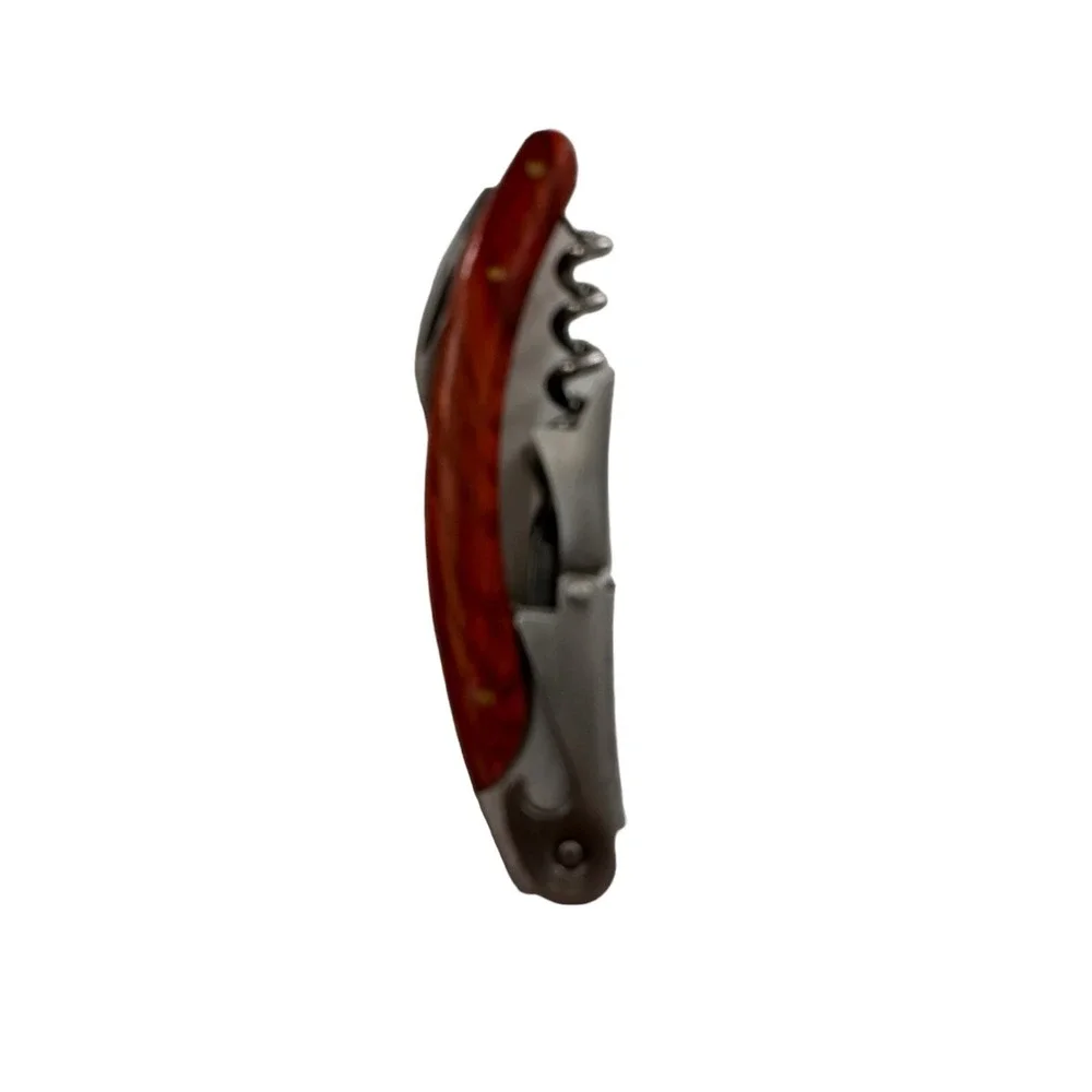 Professional‎ Splash 3 in 1 Rosewood Handle Wine Bottle Foil Opener Corkscrew a